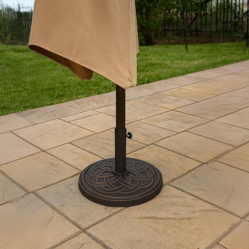 Base para Sombrilla Bronce de Exterior