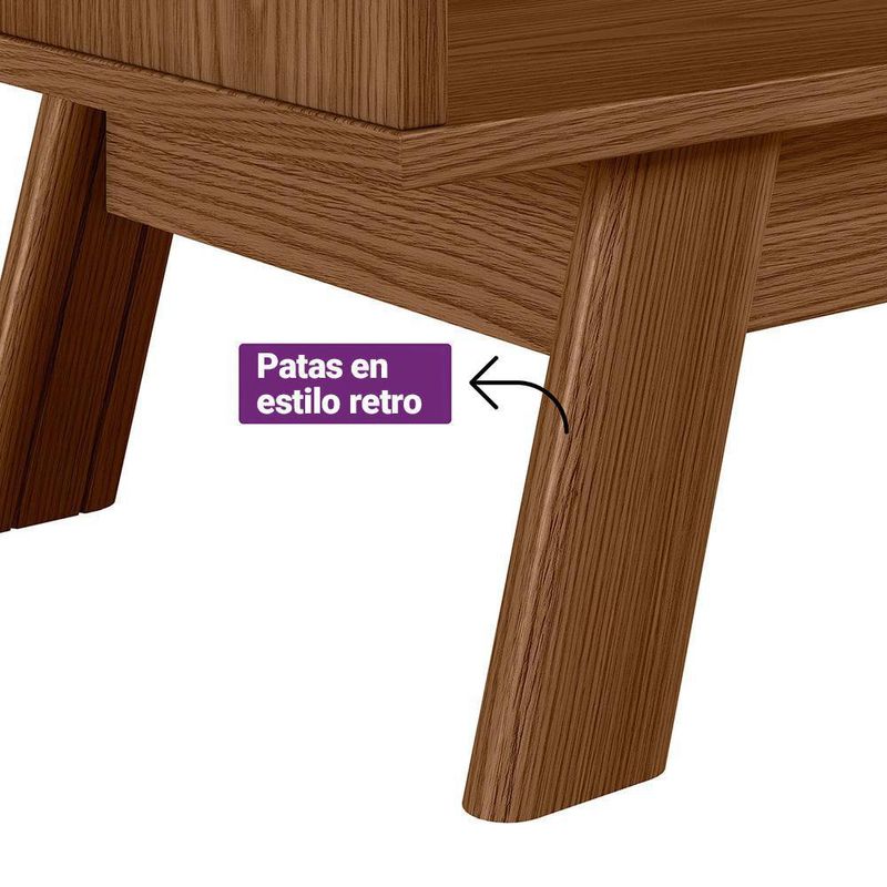 Mueble-Rack-de-Sala-Sedna-Cafe-y-Blanco-160x36x69-Cm---Zmobili