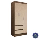 Armario-De-3-Puertas-Y-2-Gavetas-47X76X179-Cm---Z
