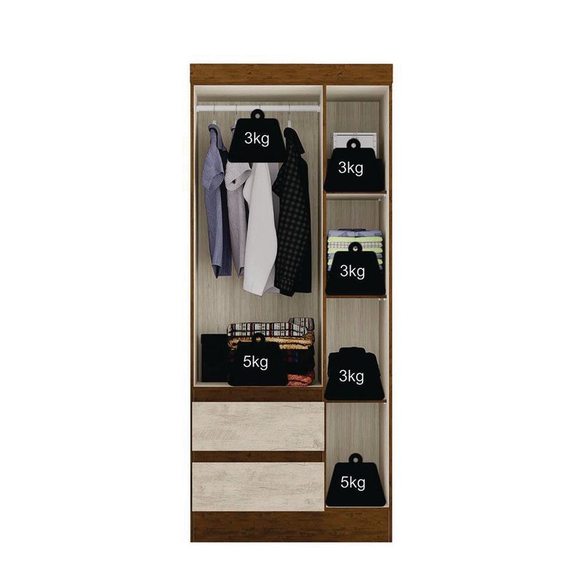 Armario-De-3-Puertas-Y-2-Gavetas-47X76X179-Cm---Z