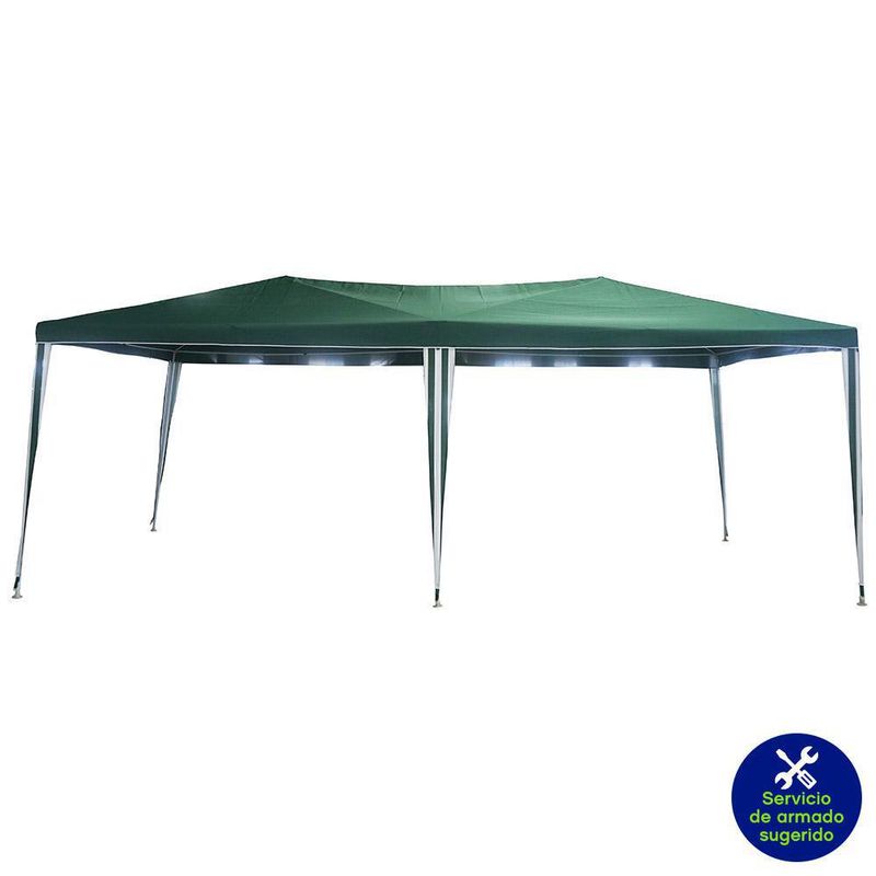 Toldo Verde 3X6 M - Solaris