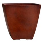 Maceta Malta Square Antique Rusty 30 x 30 Cm - Vassart