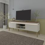 Mueble Para Televisor Estelar Blanco 180X41.5X62.5 Cm - Z