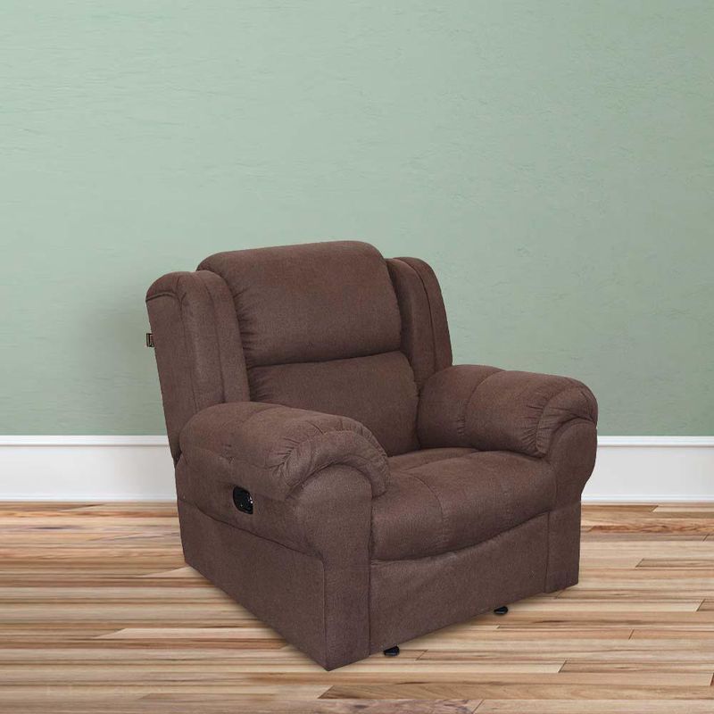 Sillón Reclinable Versalles Chocolate 80X110X105 - Intap