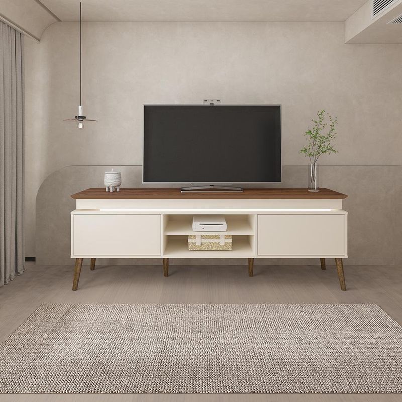 Mueble Para Televisor Estelar Blanco 180X41.5X62.5 Cm - Z