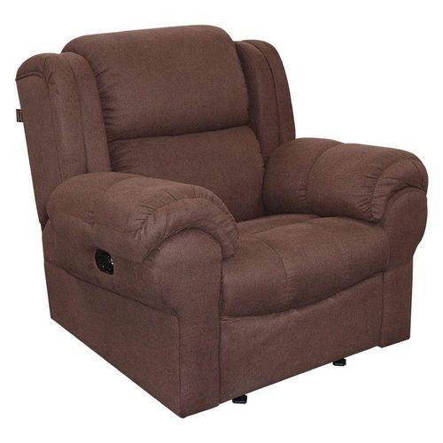 Sillón Reclinable Tapizado Café