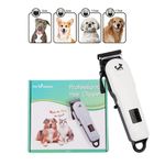 Recortadora para Pelo de Mascotas 5 En 1 Blanca