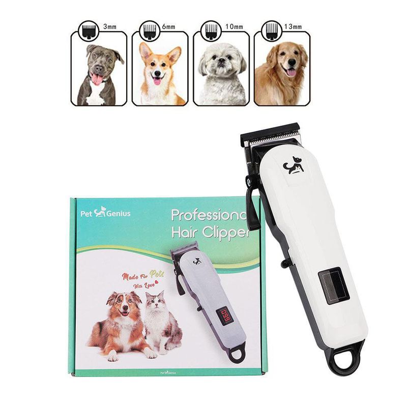 Recortadora para Pelo de Mascotas 5 En 1 Blanca