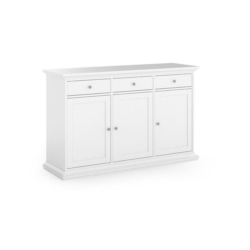 Aparador Monet 6 Compartimientos 46X144X92 Cm Blanco - Tvilum