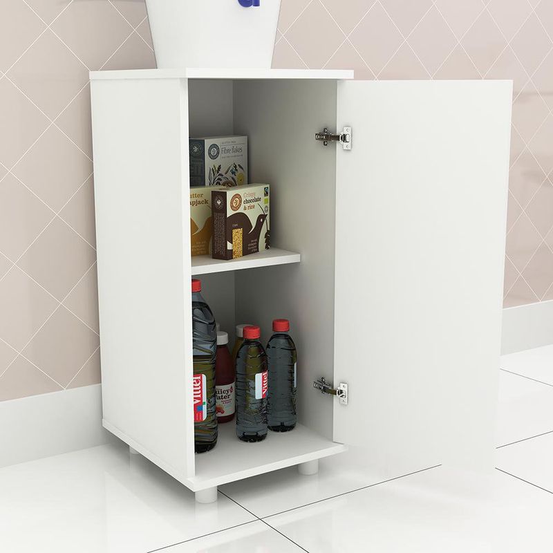 Mueble Multiusos Blanco 33.5X76X38.5 Cm - Tecnomobili
