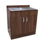 Mueble para Lavatrastos Liverpool Derecho Nogal Páramo