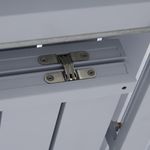 Mesa Extensible Lima De Aluminio Blanca - Naterial