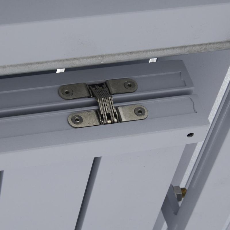 Mesa Extensible Lima De Aluminio Blanca - Naterial