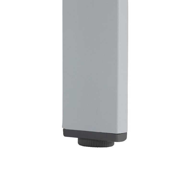 Mesa Extensible Lima De Aluminio Blanca - Naterial