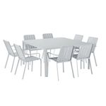 Mesa Extensible Lima De Aluminio Blanca - Naterial