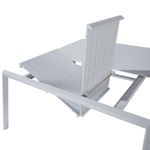 Mesa Extensible Lima De Aluminio Blanca - Naterial