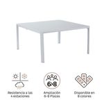 Mesa Extensible Lima De Aluminio Blanca - Naterial