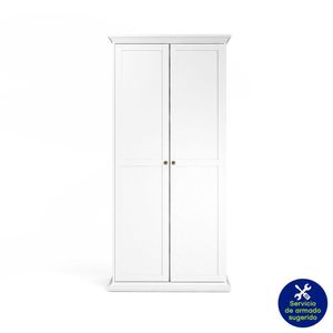 Armario Monet Blanco de 2 Puertas
