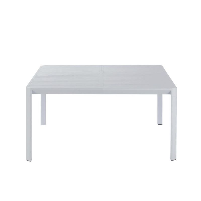 Mesa Extensible Lima De Aluminio Blanca - Naterial
