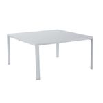 Mesa Extensible Lima De Aluminio Blanca - Naterial