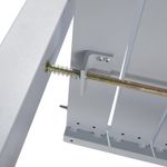 Mesa Extensible Lima De Aluminio Blanca - Naterial