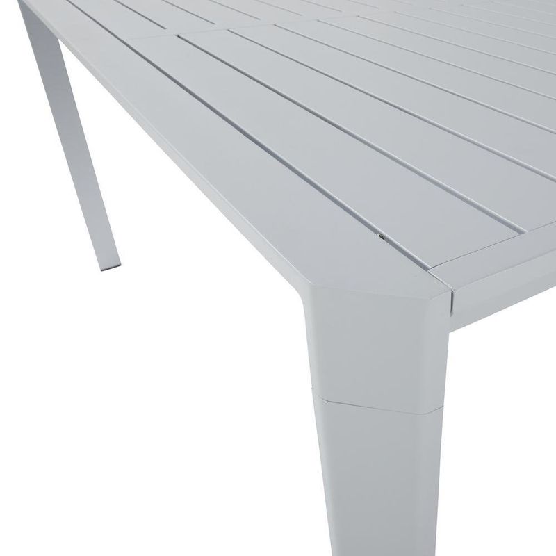 Mesa Extensible Lima De Aluminio Blanca - Naterial