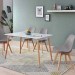 Comedor-Rectangular-Blanco-y-Gris-5-Pzas---Z