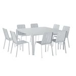 Mesa Extensible Lima De Aluminio Blanca - Naterial