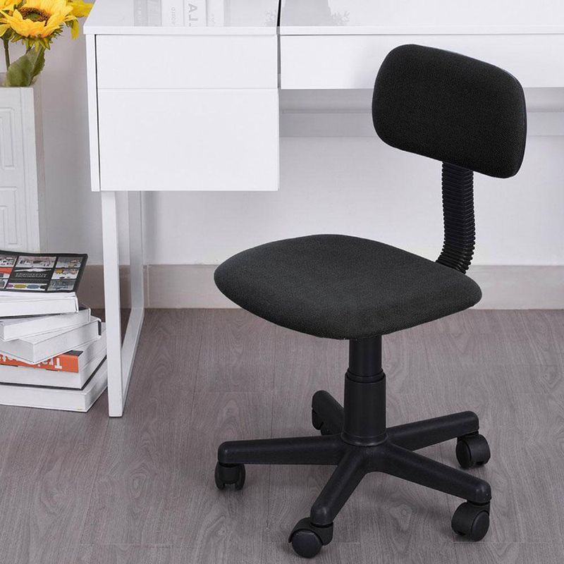 Silla-Para-Oficina-Sin-Brazos-Negra---Z