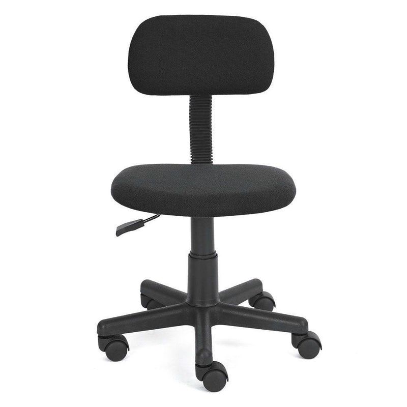 Silla-Para-Oficina-Sin-Brazos-Negra---Z