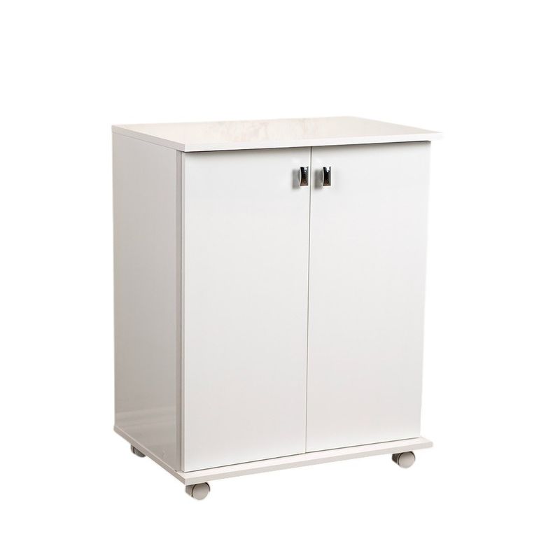 Organizador Multiuso de 2 Puertas para Cocina 61 x 41.3 x 76.5 cm Blanco