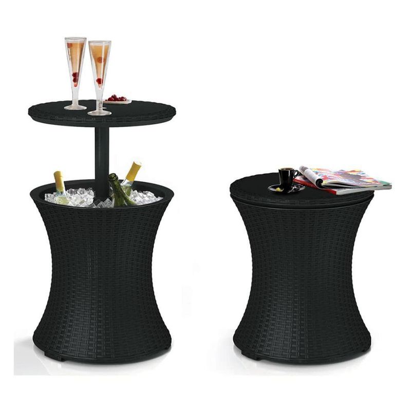 Mesa Bar Pacific Estilo Ratán Café