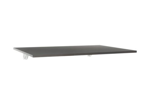 Mesa De Pared Abatible Cafe 79X59 Cm - Complementos