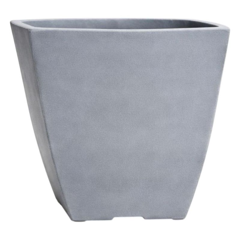 Maceta Malta Square Granit Piedra 36 x 55 Cm - Vassart