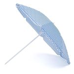 Sombrilla De Exterior De Playa Azul 180 Cm - Z