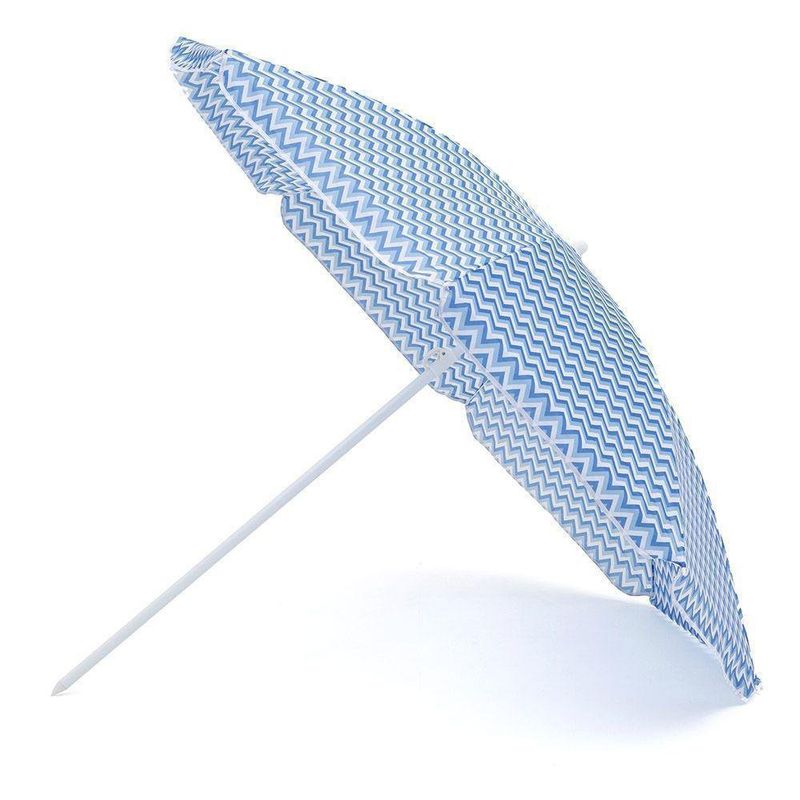 Sombrilla De Exterior De Playa Azul 180 Cm - Z