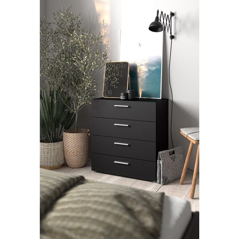 Gavetero-Turin-De-4-Gavetas-Negro-80X40X68-Cm---Tvilum