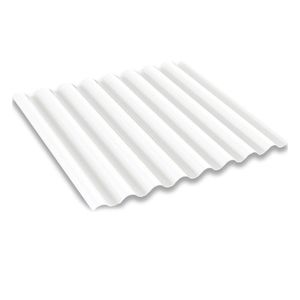 Lam.Pol.Ondulada Blanca 0.81X10