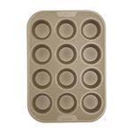Molde-para-12-Muffins-Bronce---Good-Cook