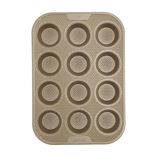 Molde para 12 Muffins Bronce