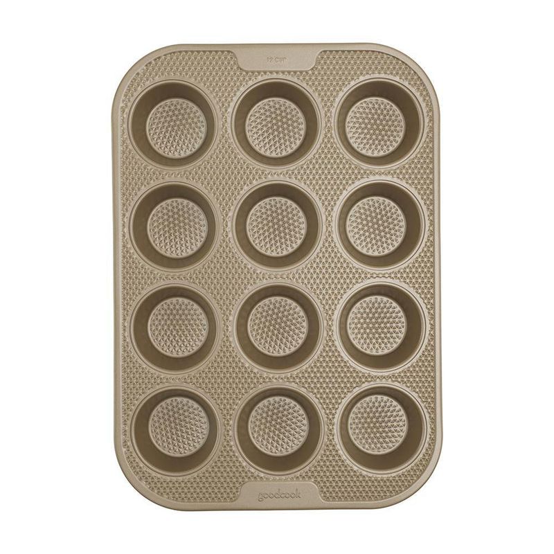 Molde-para-12-Muffins-Bronce---Good-Cook