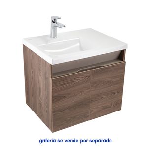 Mueble Pontus Taupe Coñac Con Lavamanos - Corona