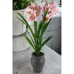 Orquídea Artificial Rosada con Pote 76 Cm - Concepts