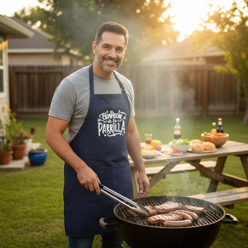 Gabacha con Serigrafía El Campeón Parrillera
