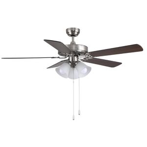 Ventilador de Techo con Luz Color Madera