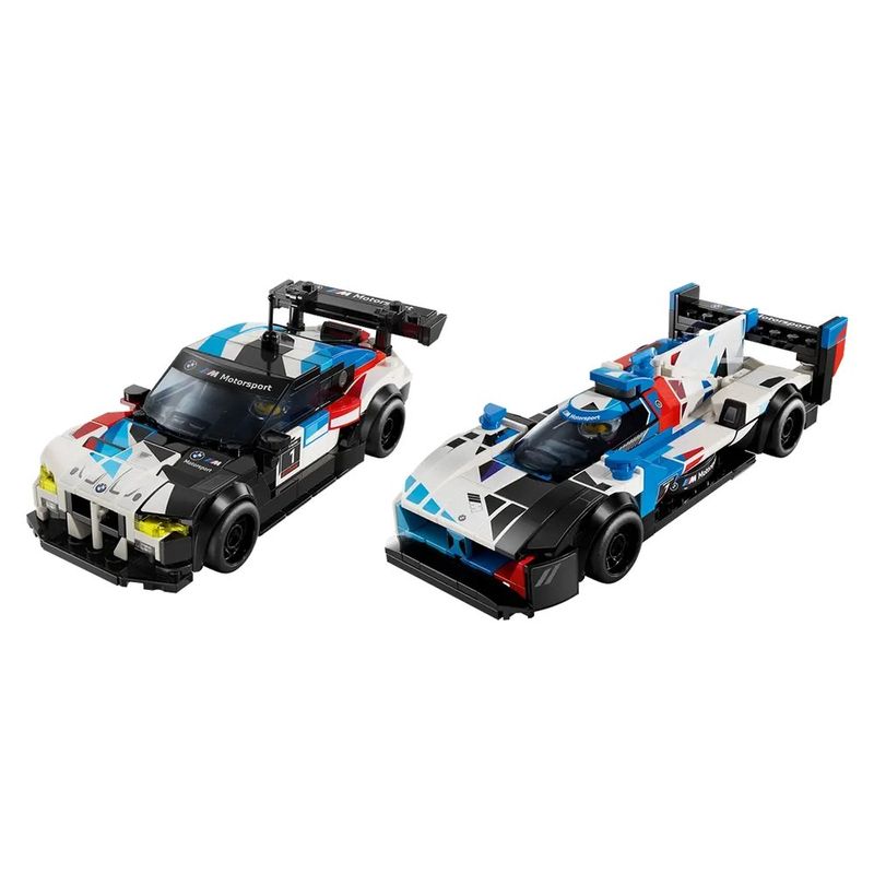 Set de 2 vehículos BMW M4 Gt3 Y Bmw de Carreras 76922 de 676 Pzas - Lego