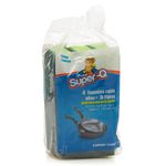 Combo Especial 6 Esponjas Cuida Uñas + 3 Esponjas De Fibra - Super-q