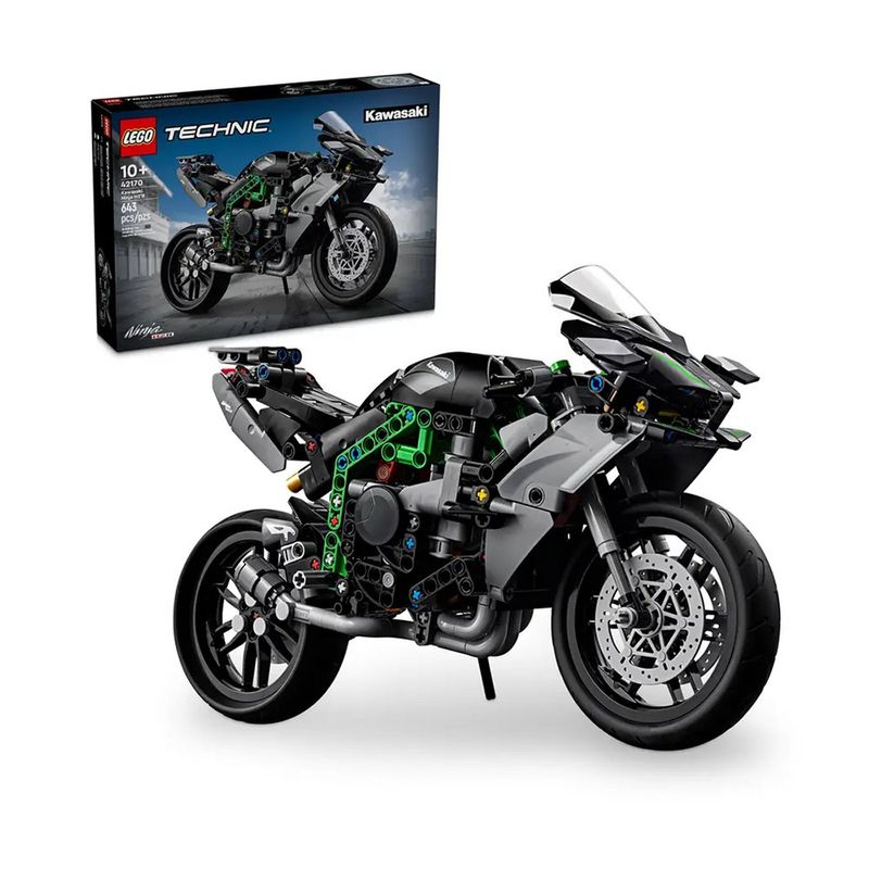 Moto Kawasaki Ninja H2R 42170 de 643 Pzas - Lego