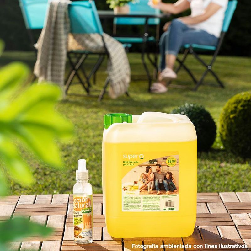 Desinfectante Multiuso 10 L Citronela - Super-Q