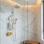 Organizador para Ducha con 3 Niveles Mediano Color Blanco